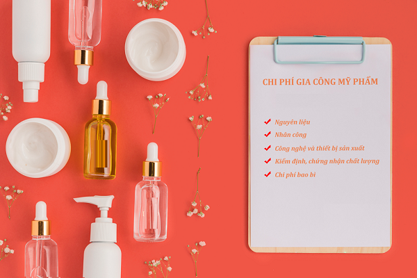 Chi phí gia công mỹ phẩm