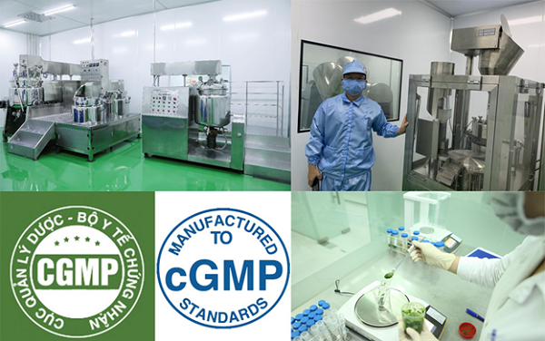 Gia công mỹ phẩm chuẩn CGMP