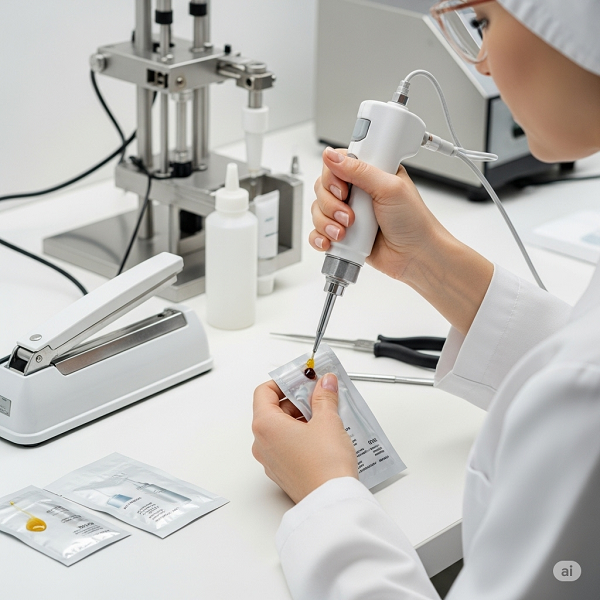 Gia công mỹ phẩm dạng túi sample