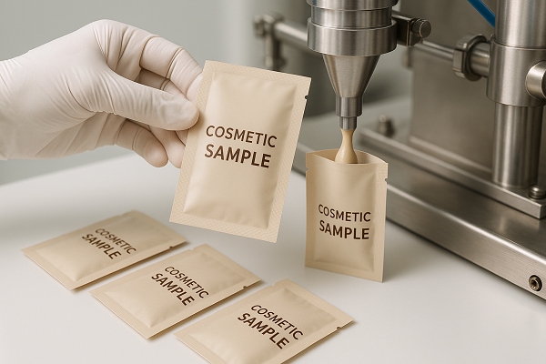 Gia công mỹ phẩm dạng túi sample