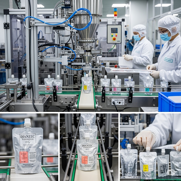 Gia công mỹ phẩm dạng túi sample