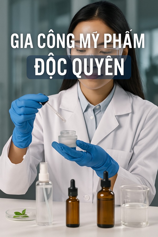 Gia công mỹ phẩm độc quyền