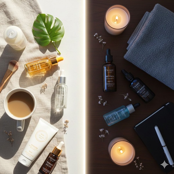 Sáng dùng serum gì, tối dùng serum gì?