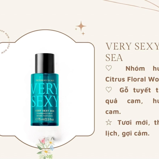 Xịt body Victoria Secret mùi nào thơm nhất
