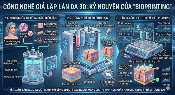 Công Nghệ Giả Lập Làn Da 3D