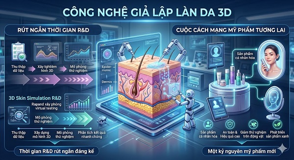 Công Nghệ Giả Lập Làn Da 3D